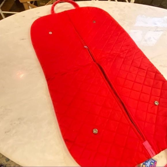 Stephen Joseph Red Ladybug Quilted Garment Bag - Picture 4 of 9
